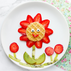 flower-waffle